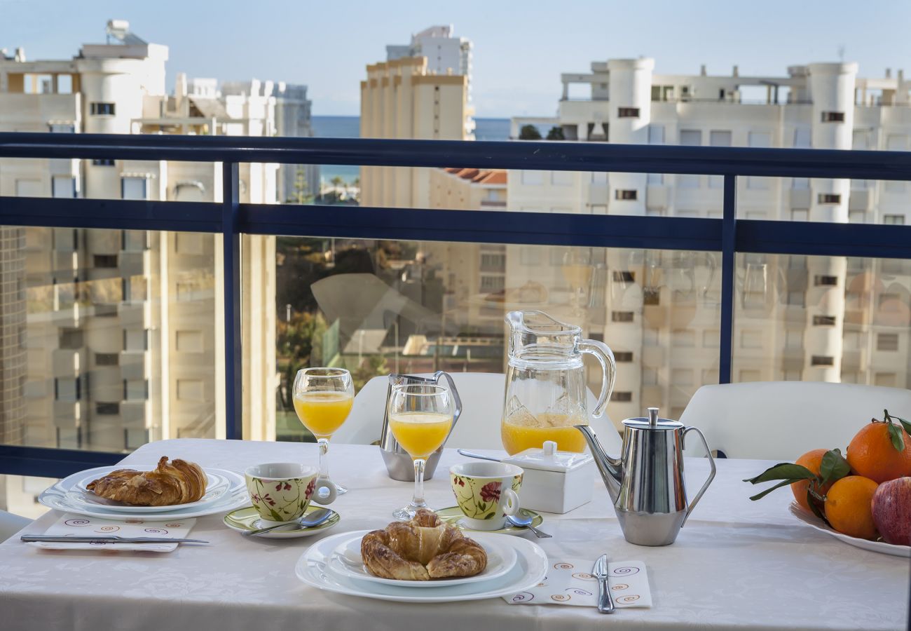 Apartamento en Playa de Gandía - Bonito apartamento en un complejo cerrado y familiar cerca de la playa. Piscina / Wifi / Gim / BBQ-ALQUILER SOLO FAMILIAS