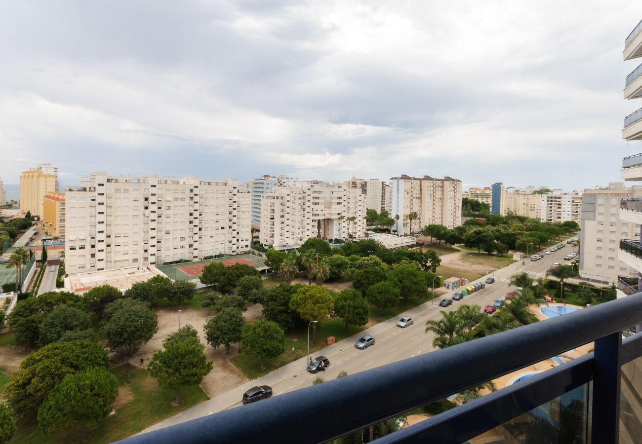 Apartamento en Playa de Gandía - Bonito apartamento en un complejo cerrado y familiar cerca de la playa. Piscina / Wifi / Gim / BBQ-ALQUILER SOLO FAMILIAS