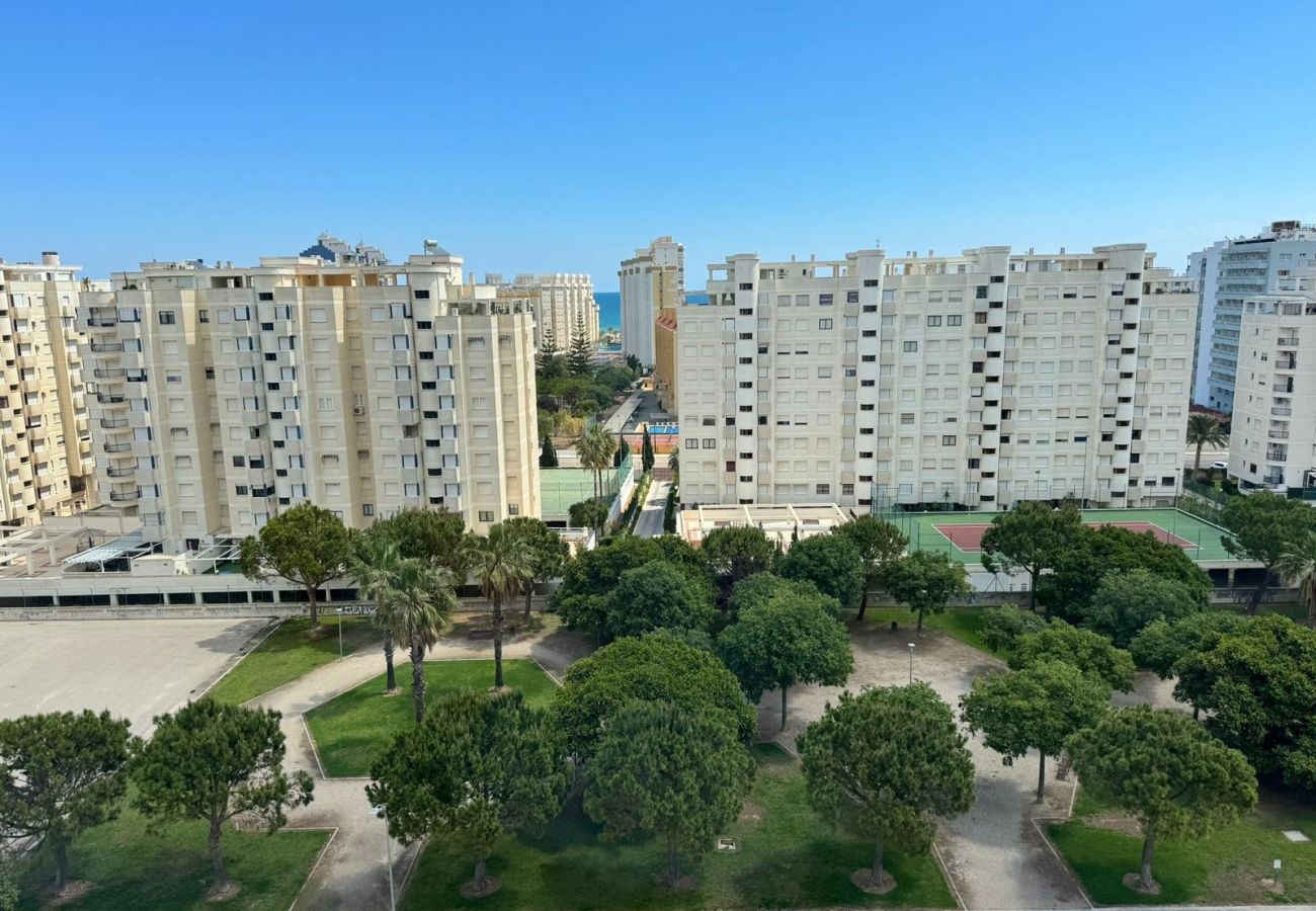 Apartamento en Playa de Gandía - Bonito apartamento en un complejo cerrado y familiar cerca de la playa. Piscina / Wifi / Gim / BBQ-ALQUILER SOLO FAMILIAS