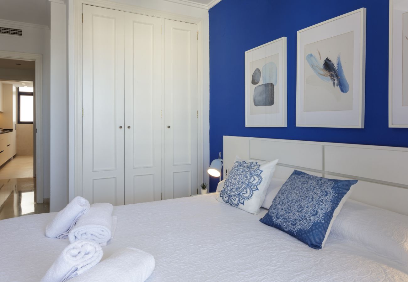 Apartamento en Playa de Gandía - Bonito apartamento en un complejo cerrado y familiar cerca de la playa. Piscina / Wifi / Gim / BBQ - alquiler solo familias