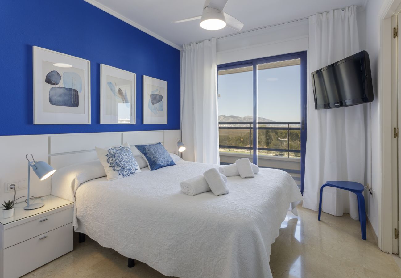 Apartamento en Playa de Gandía - Bonito apartamento en un complejo cerrado y familiar cerca de la playa. Piscina / Wifi / Gim / BBQ - alquiler solo familias