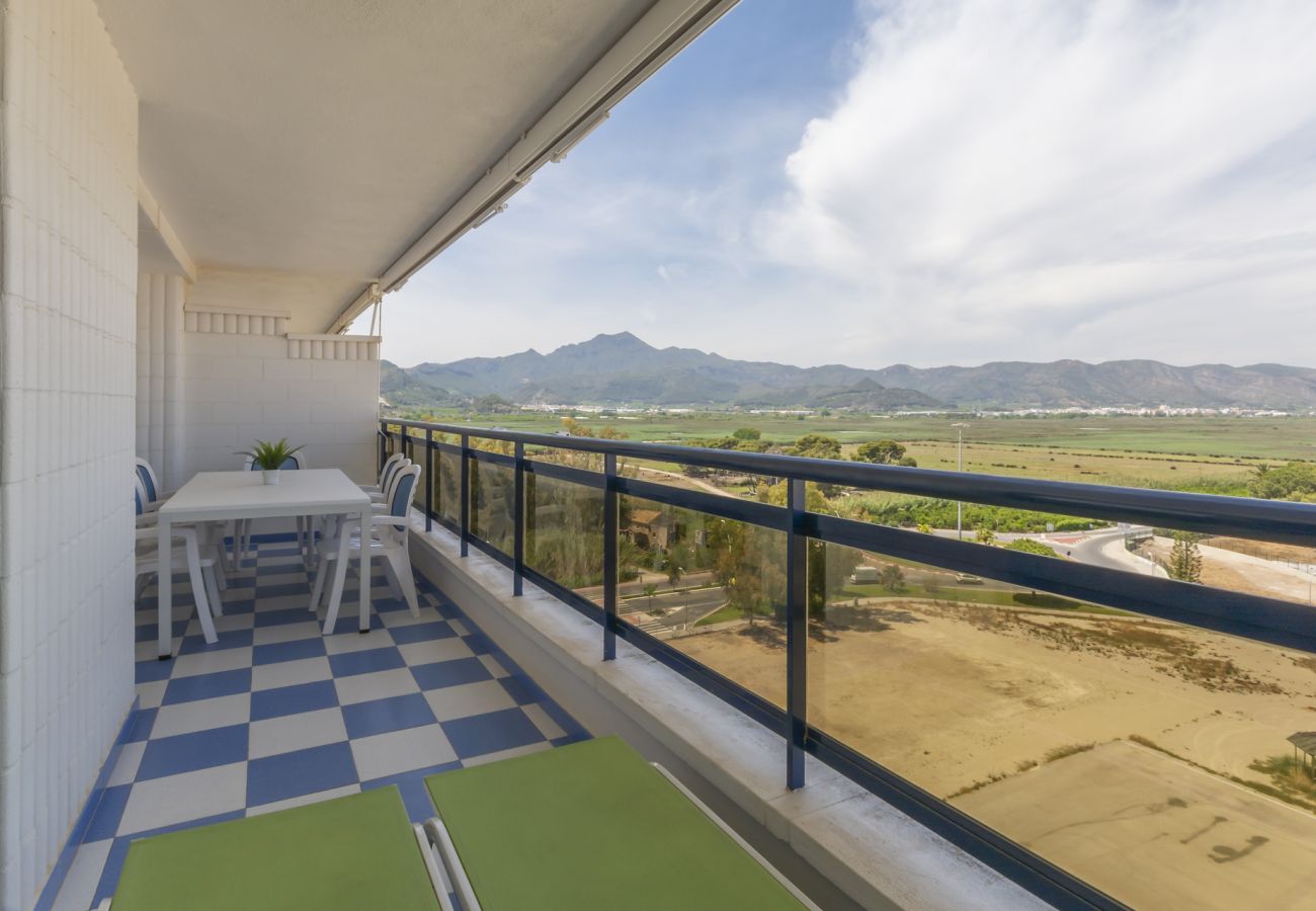 Apartamento en Playa de Gandía - Apartamento con 5 piscinas, Piscina CLIMATIZADA / wifi  GRATIS/ BBQ. Moderna decoración. Ideal para familias.-ALQUILER SOLO FAMILIAS