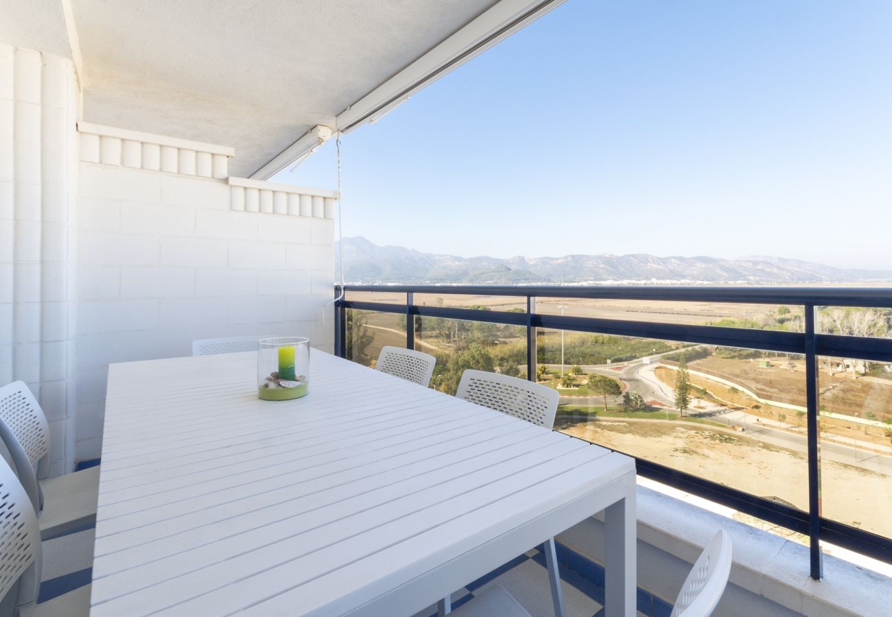 Apartamento en Playa de Gandía - Bonito apartamento en un complejo familiar cerca de la playa. Piscina CLIMATIZADA/ Wifi GRATIS-ALQUILER SOLO FAMILIAS