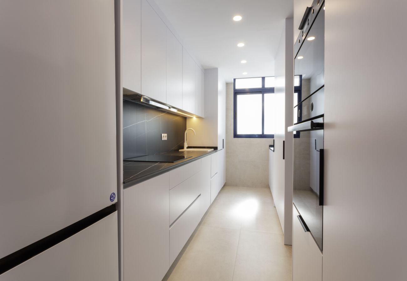 Apartamento en Playa de Gandía - Bonito apartamento SOLO FAMILIAS en un complejo fantástico cerca de la playa. Piscina CLIMATIZADA/ Wifi GRATIS - alquiler solo familias