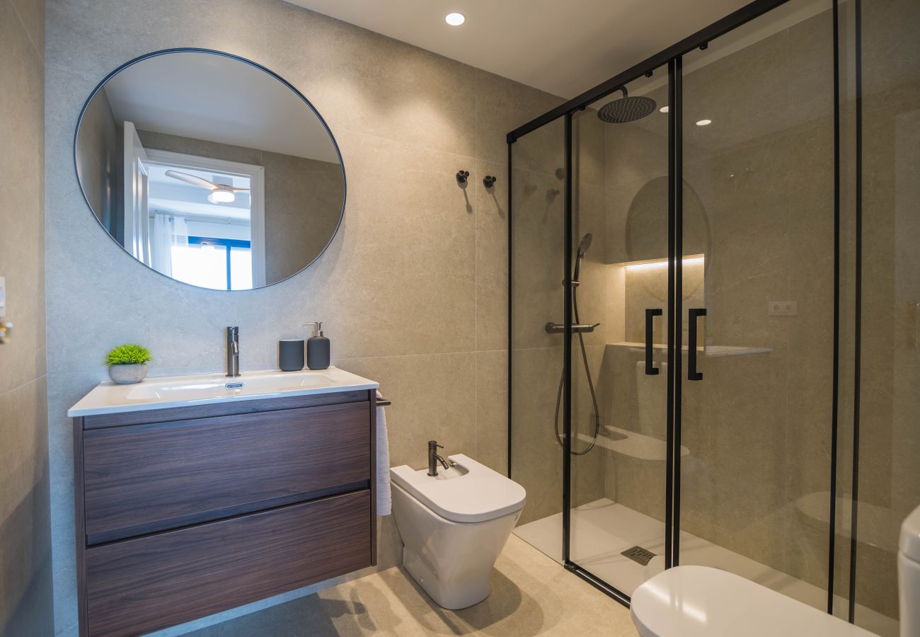 Apartamento en Playa de Gandía - Apartamento con moderna decoración. - SOLO FAMILIAS 