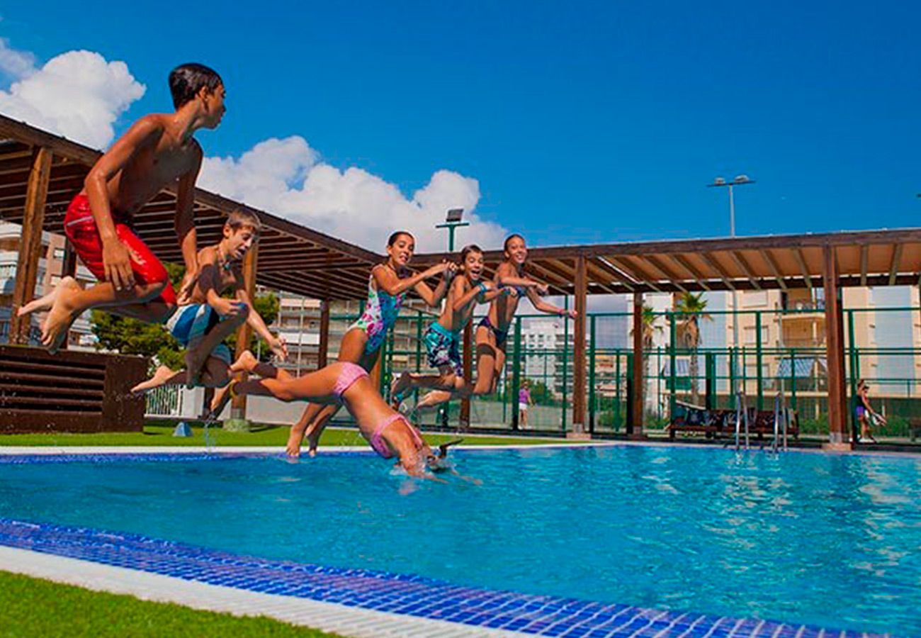 Apartamento en Playa de Gandía - Lujosa y preciosa propiedad de tres dormitorios frente al mar-ALQUILER SOLO FAMILIAS Apartamento en Playa de Gandía - Lujosa y preciosa propiedad de tres dormitorios frente al mar-ALQUILER SOLO FAMILIAS