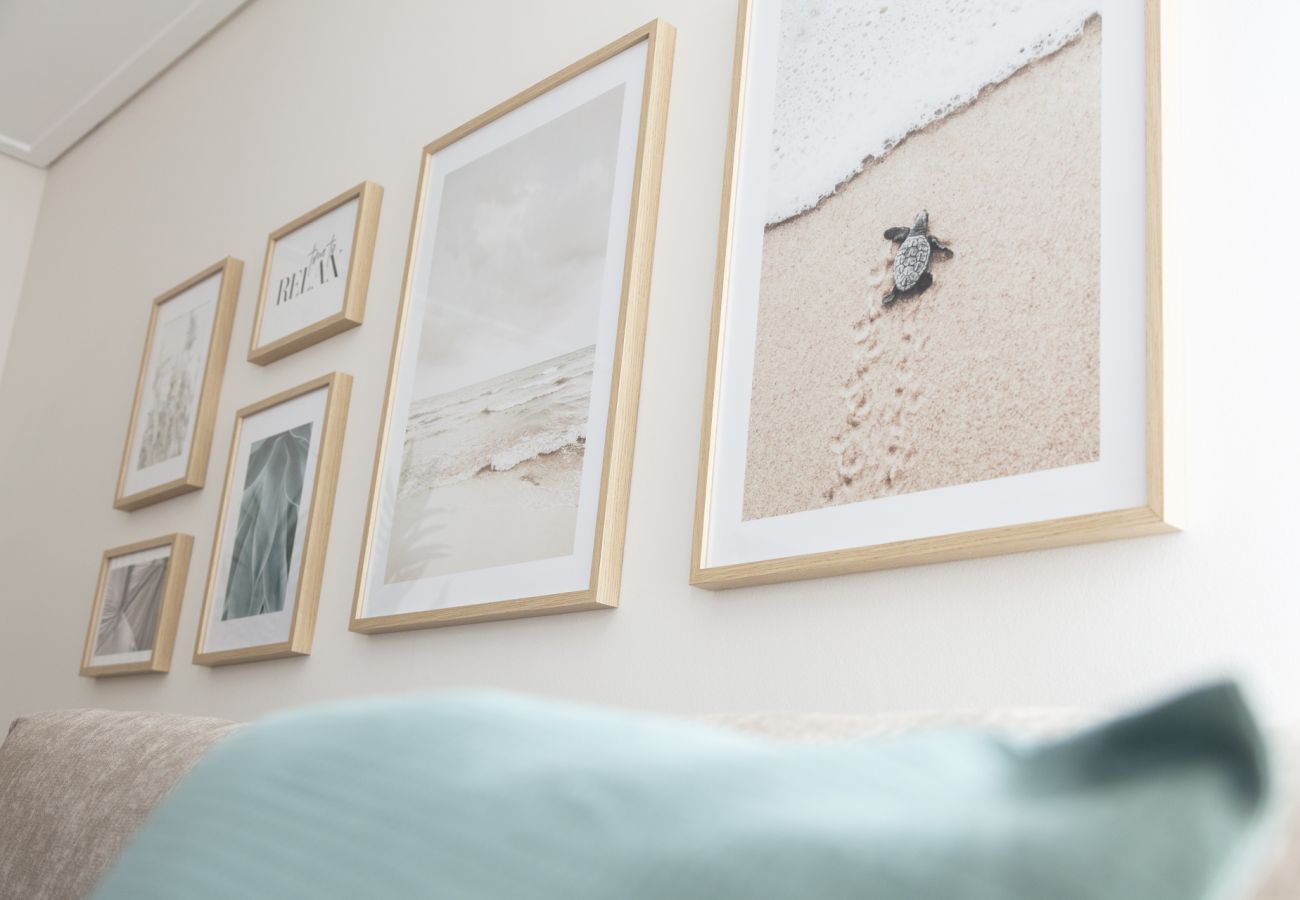 Apartamento en Playa de Gandía - Apartamento familiar de 2 dormitorios. Wifi-ALQUILER SOLO FAMILIAS