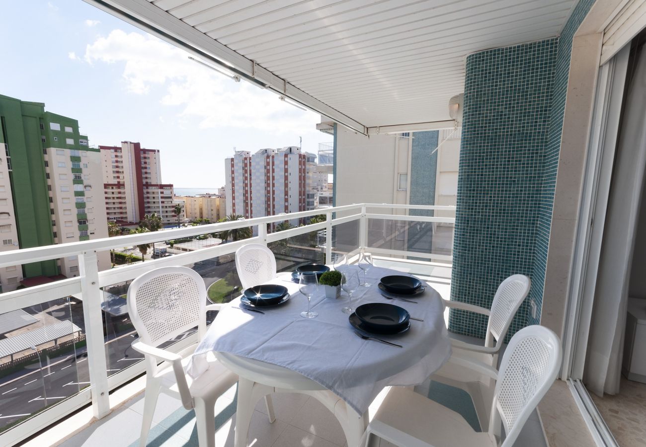 Apartamento en Playa de Gandía - Bonito apartamento familiar cerca de la playa. Piscina / Wifi-ALQUILER SOLO FAMILIAS
