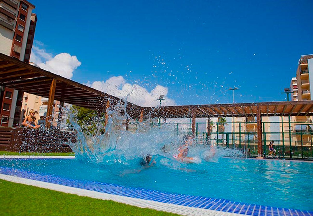 Apartamento en Playa de Gandía - Apartamento Vistas panorámicas al mar. Lujoso reformado.-ALQUILER SOLO FAMILIAS