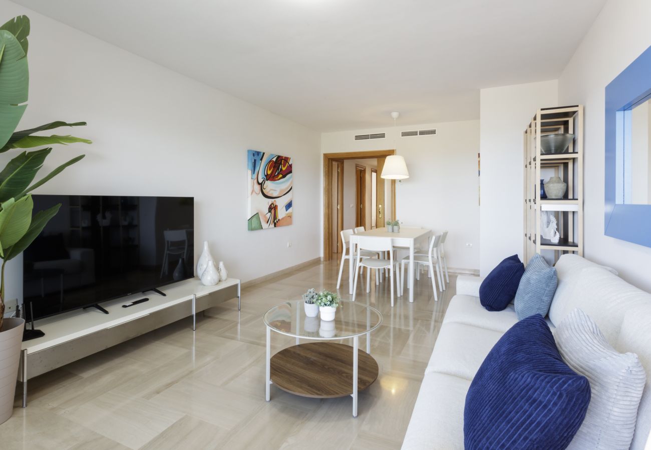 Apartamento en Playa de Gandía - Apartamento con vistas al mar con TV HD. - ALQUILER SOLO FAMILIAS