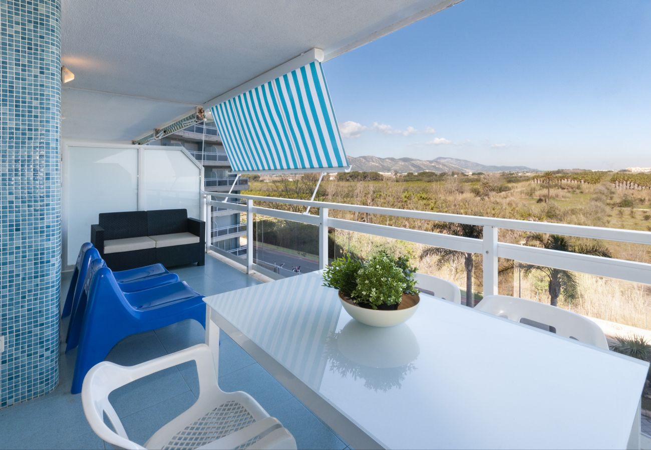 Apartamento en Playa de Gandía - Apartamento con vista al mar. 2 dormitorios / 2 baños-ALQUILER SOLO FAMILIAS