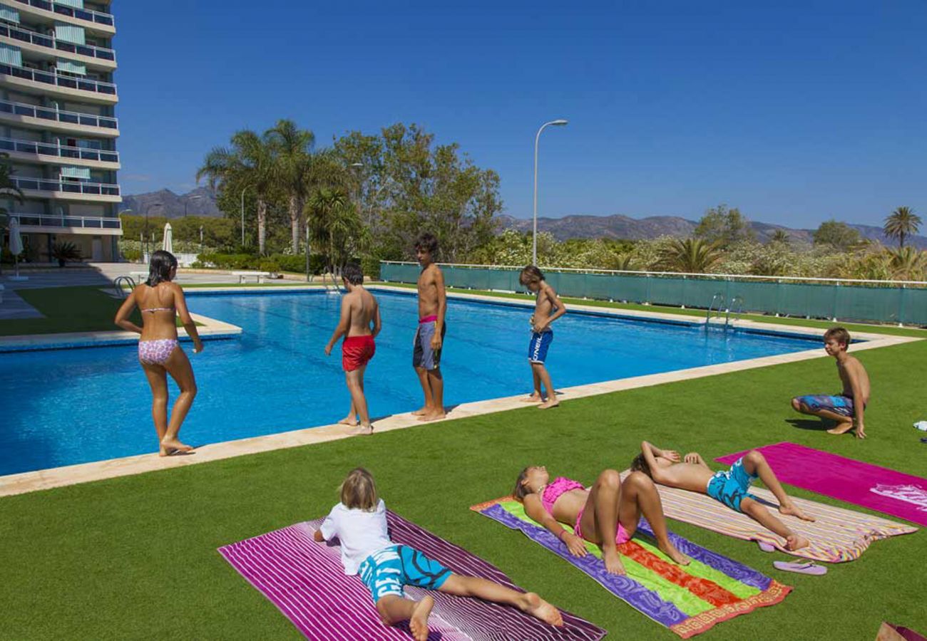 Apartamento en Playa de Gandía - Vistas panorámicas al mar. Escapada familiar a la playa!-ALQUILER SOLO FAMILIAS