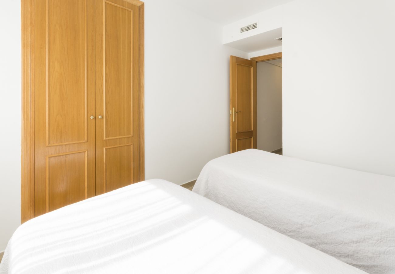 Apartamento en Playa de Gandía - Vistas panorámicas al mar. Escapada familiar a la playa!-ALQUILER SOLO FAMILIAS