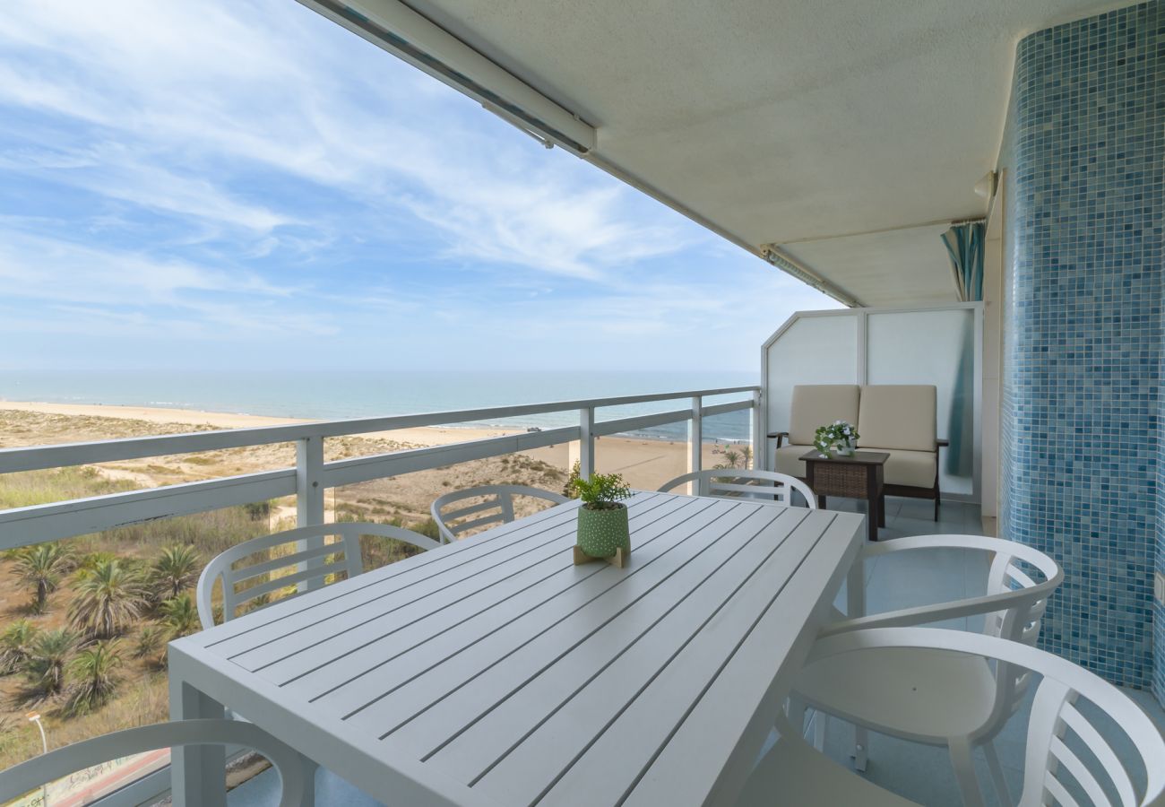 Apartamento en Playa de Gandía - Vistas panorámicas al mar. Escapada familiar a la playa!-ALQUILER SOLO FAMILIAS