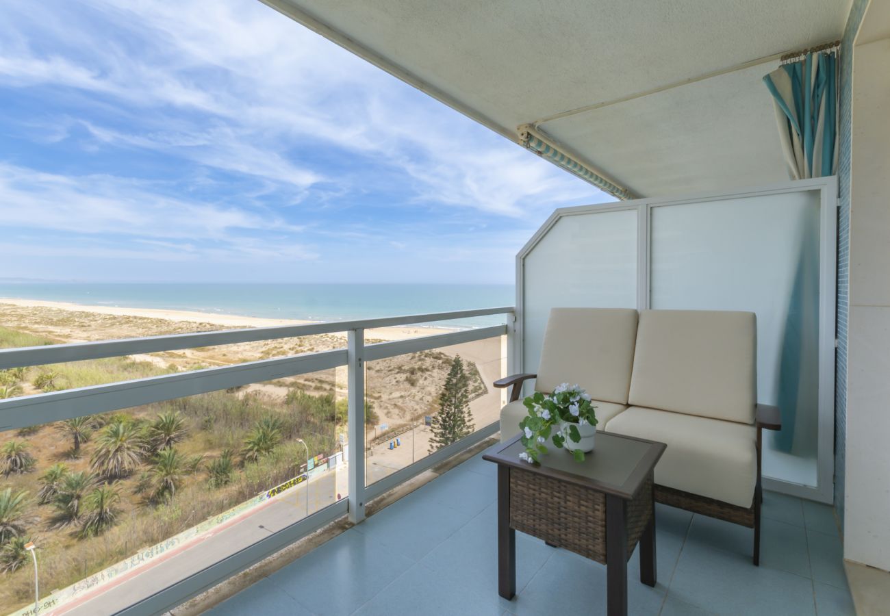 Apartamento en Playa de Gandía - Vistas panorámicas al mar. Escapada familiar a la playa!-ALQUILER SOLO FAMILIAS