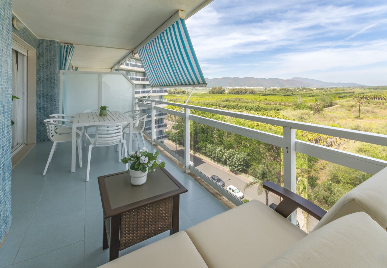 Apartamento en Playa de Gandía - Vistas panorámicas al mar. Escapada familiar a la playa!-ALQUILER SOLO FAMILIAS