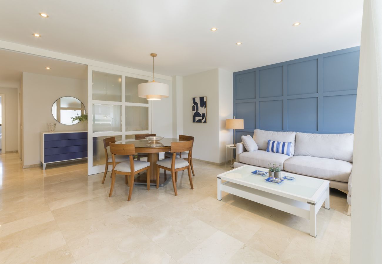 Apartamento en Playa de Gandía - Apartamento con increíbles vistas al mar / piscina -ALQUILER SOLO FAMILIAS