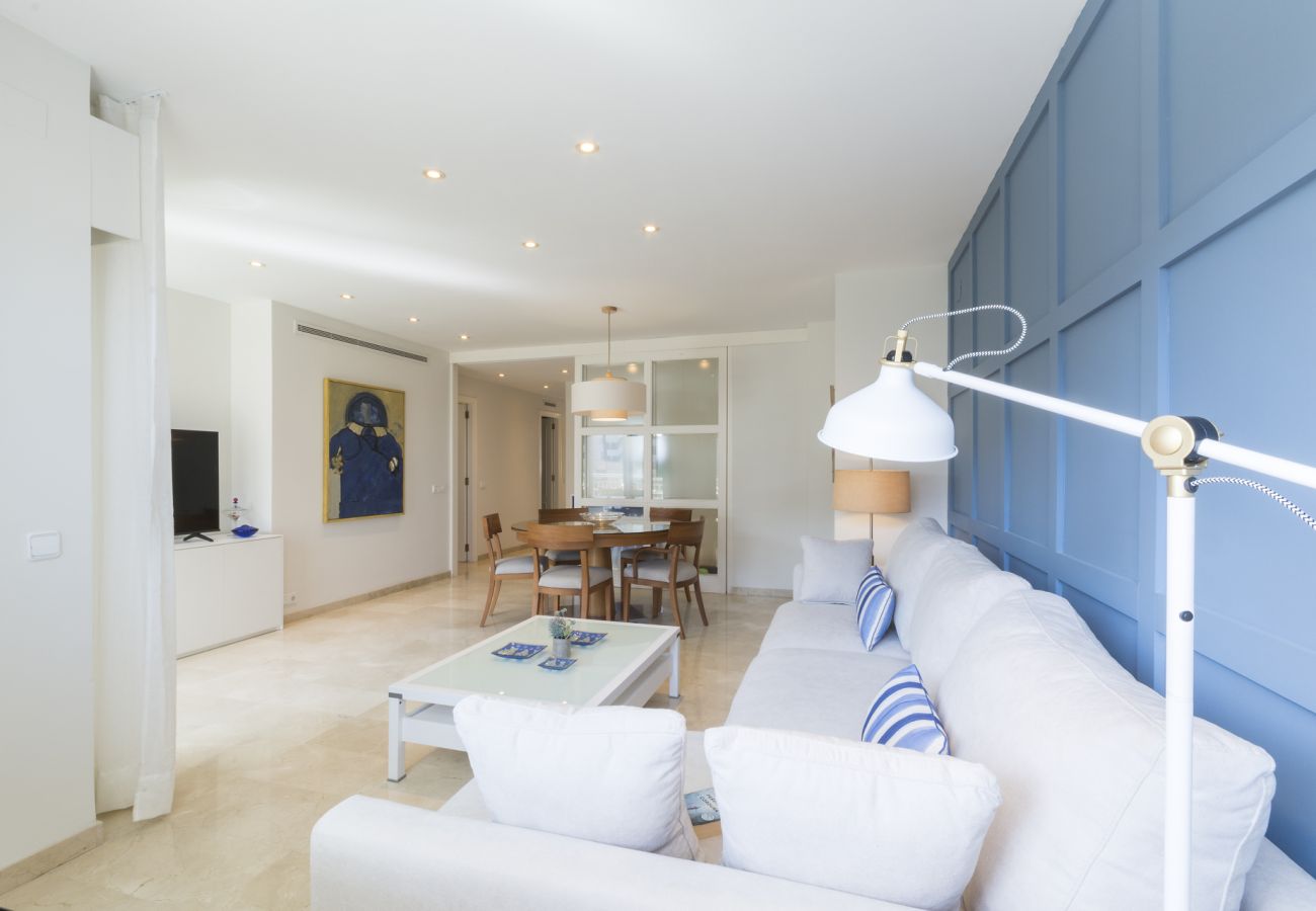 Apartamento en Playa de Gandía - Apartamento con increíbles vistas al mar / piscina -ALQUILER SOLO FAMILIAS