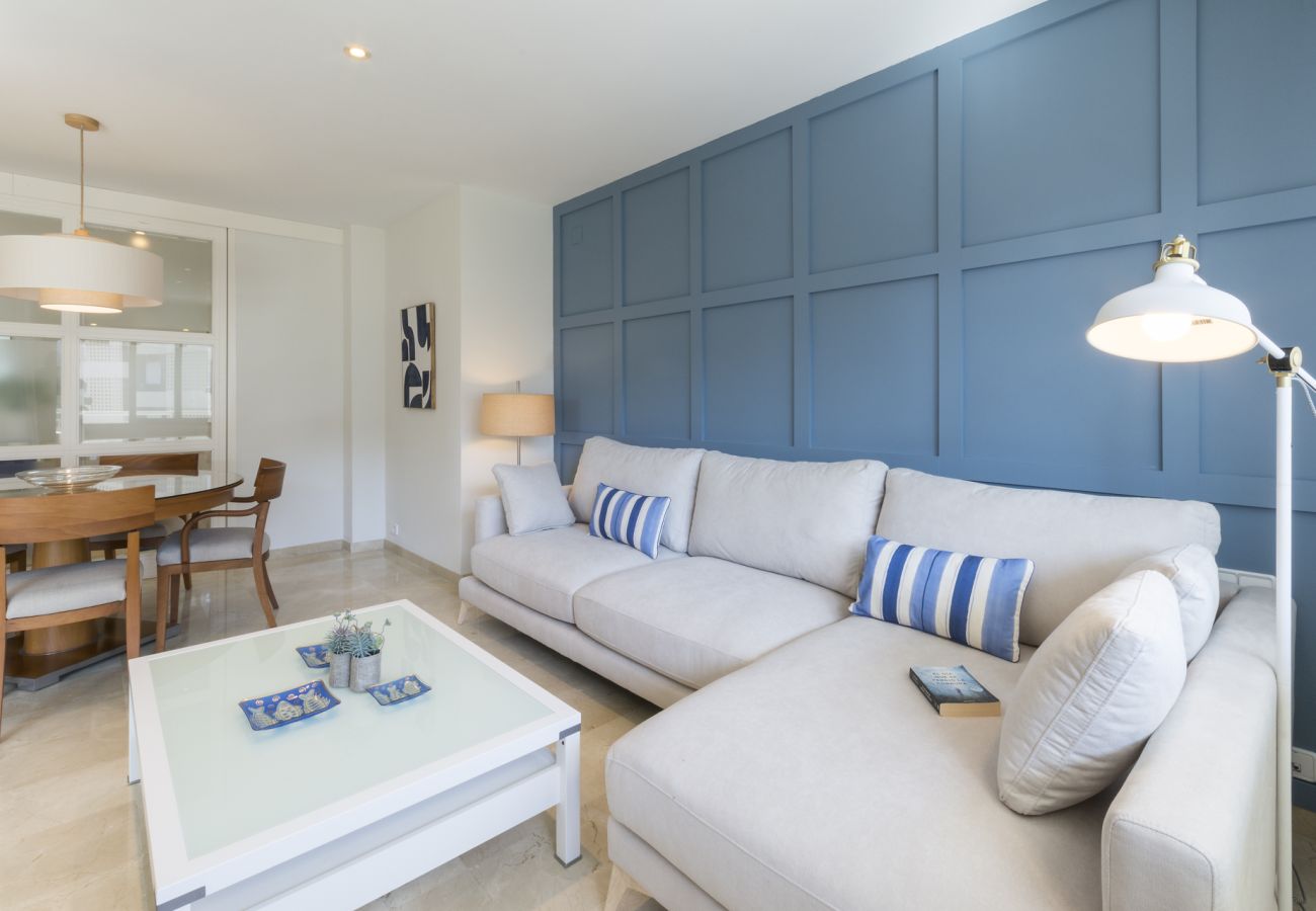 Apartamento en Playa de Gandía - Apartamento con increíbles vistas al mar / piscina -ALQUILER SOLO FAMILIAS