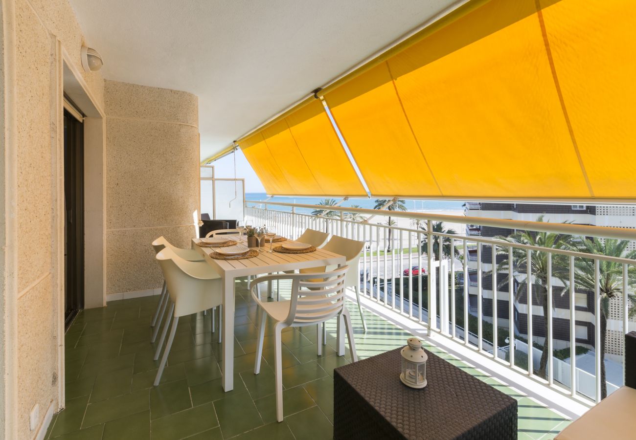 Apartamento en Playa de Gandía - Apartamento con increíbles vistas al mar / piscina -ALQUILER SOLO FAMILIAS