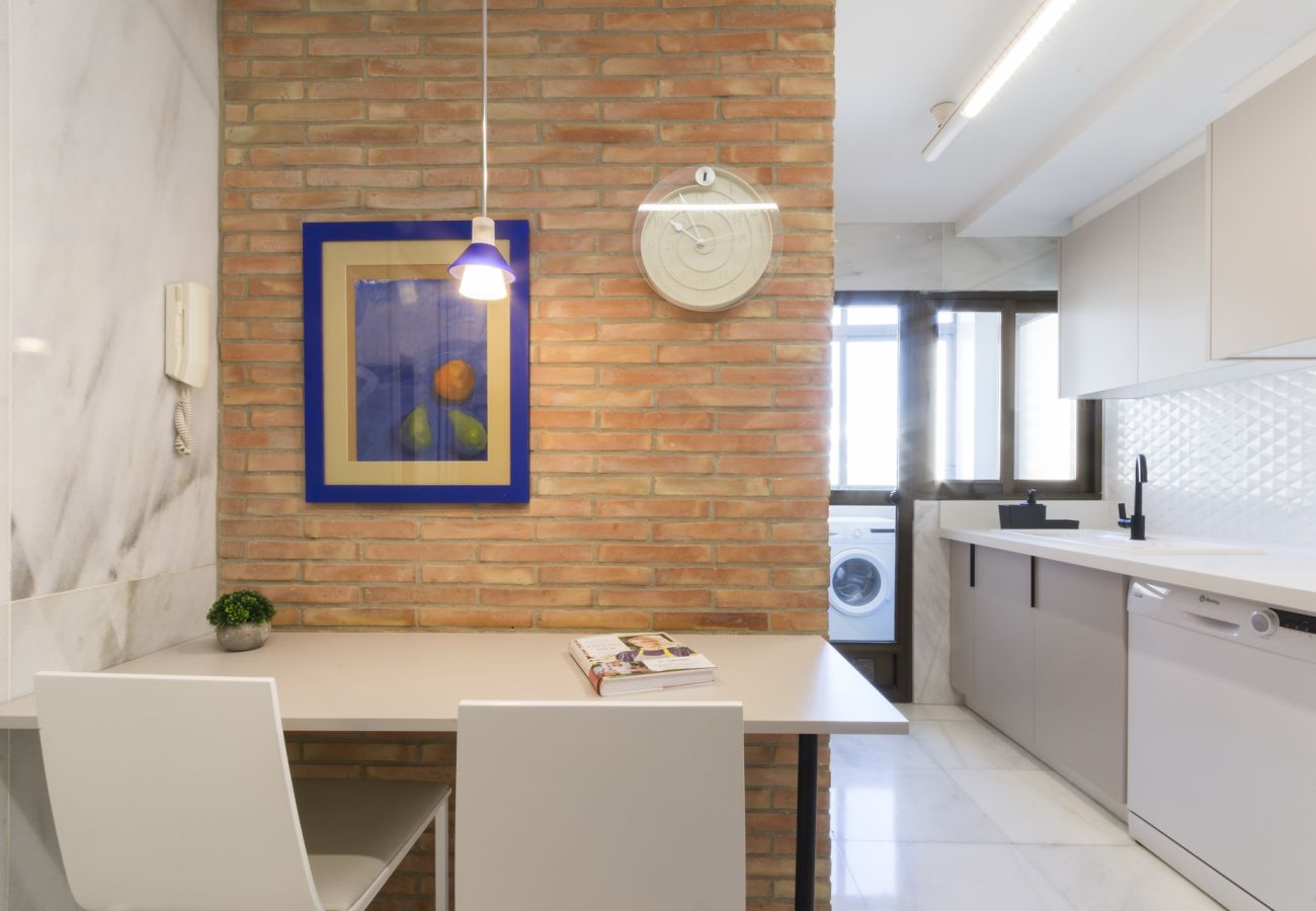 Apartamento en Playa de Gandía - Apartamento con increíbles vistas al mar / piscina -ALQUILER SOLO FAMILIAS