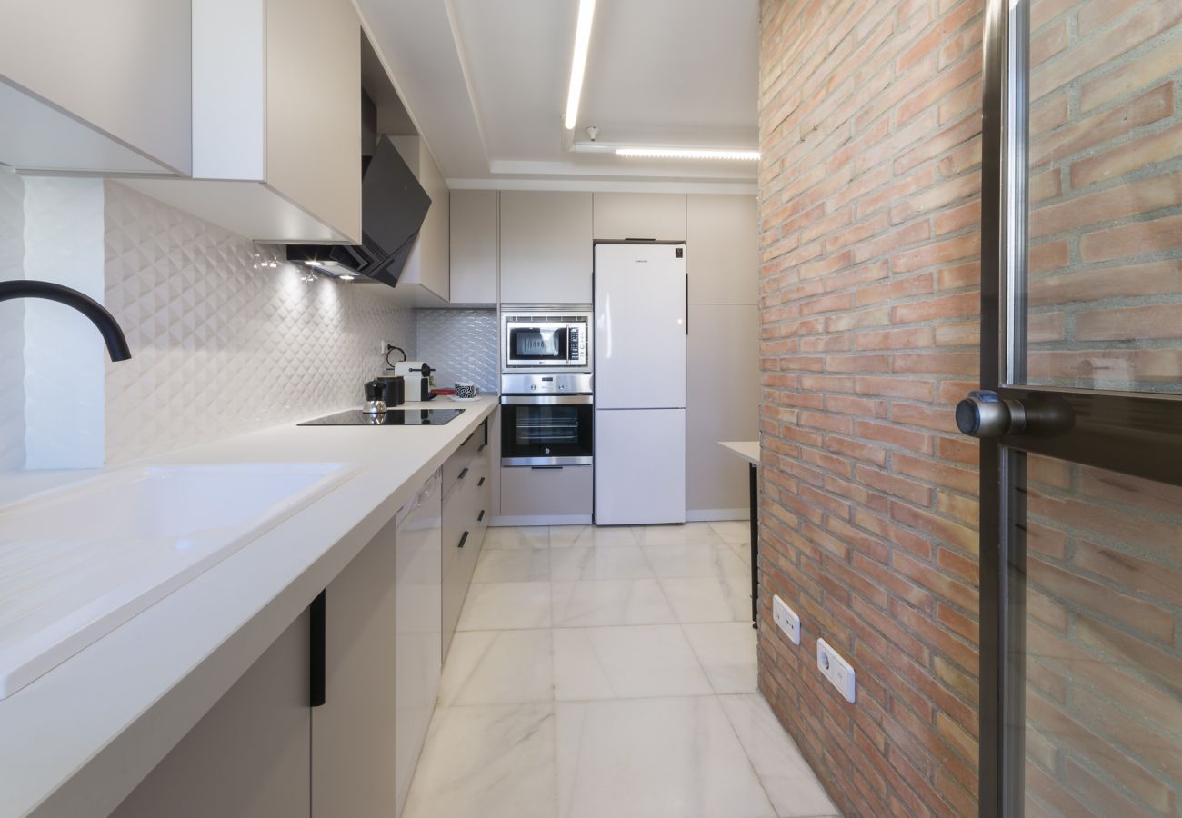 Apartamento en Playa de Gandía - Apartamento con increíbles vistas al mar / piscina -ALQUILER SOLO FAMILIAS