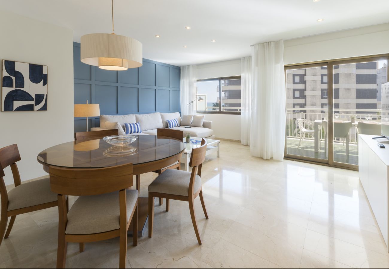 Apartamento en Playa de Gandía - Apartamento con increíbles vistas al mar / piscina -ALQUILER SOLO FAMILIAS