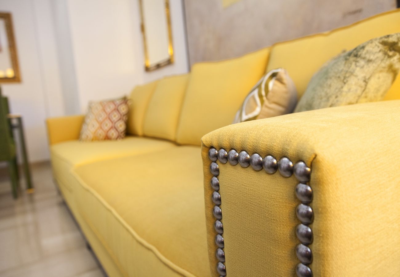 Apartamento en Playa de Gandía - Elegante Apartamento a pie de Playa. SOLO FAMILIAS