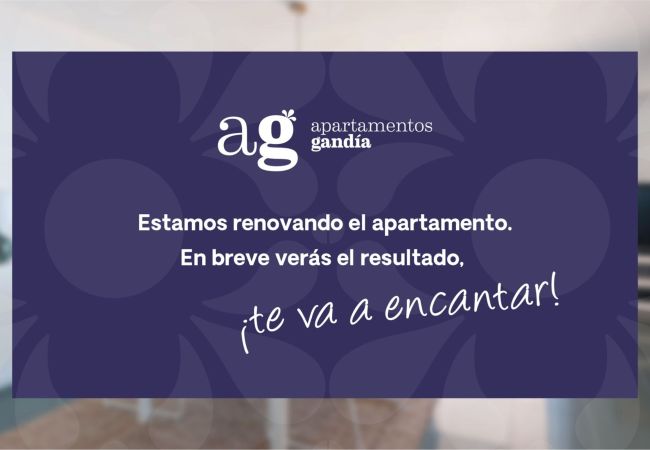 Apartamento en Playa de Gandía - Fabuloso apartamento en 1ª línea de playa. SOLO FAMILIAS