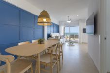 Apartamento en Playa de Gandía - Fabuloso apartamento en 1ª línea de playa. SOLO FAMILIAS