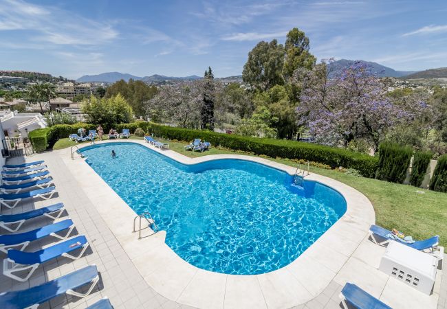 Piscina Aloha Pueblo Apartamento en Nueva andalucia - Apartamento con piscina en Nueva andalucia