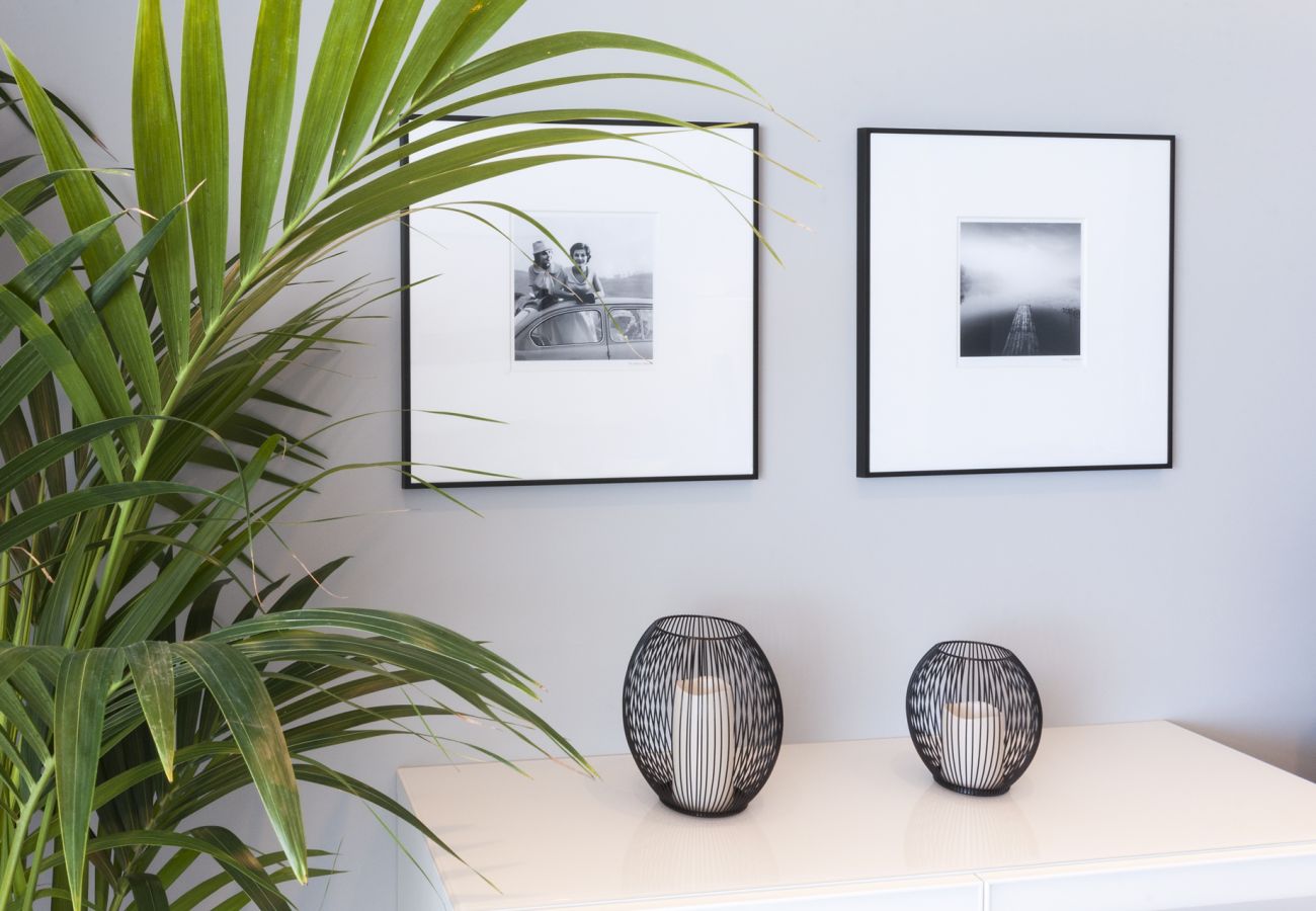 Apartamento en Playa de Gandía - Apartamento frente al mar con vistas. Elegante decoración. Wifi FIBRA 150MBS, Multi conexiones-ALQUILER SOLO FAMILIAS