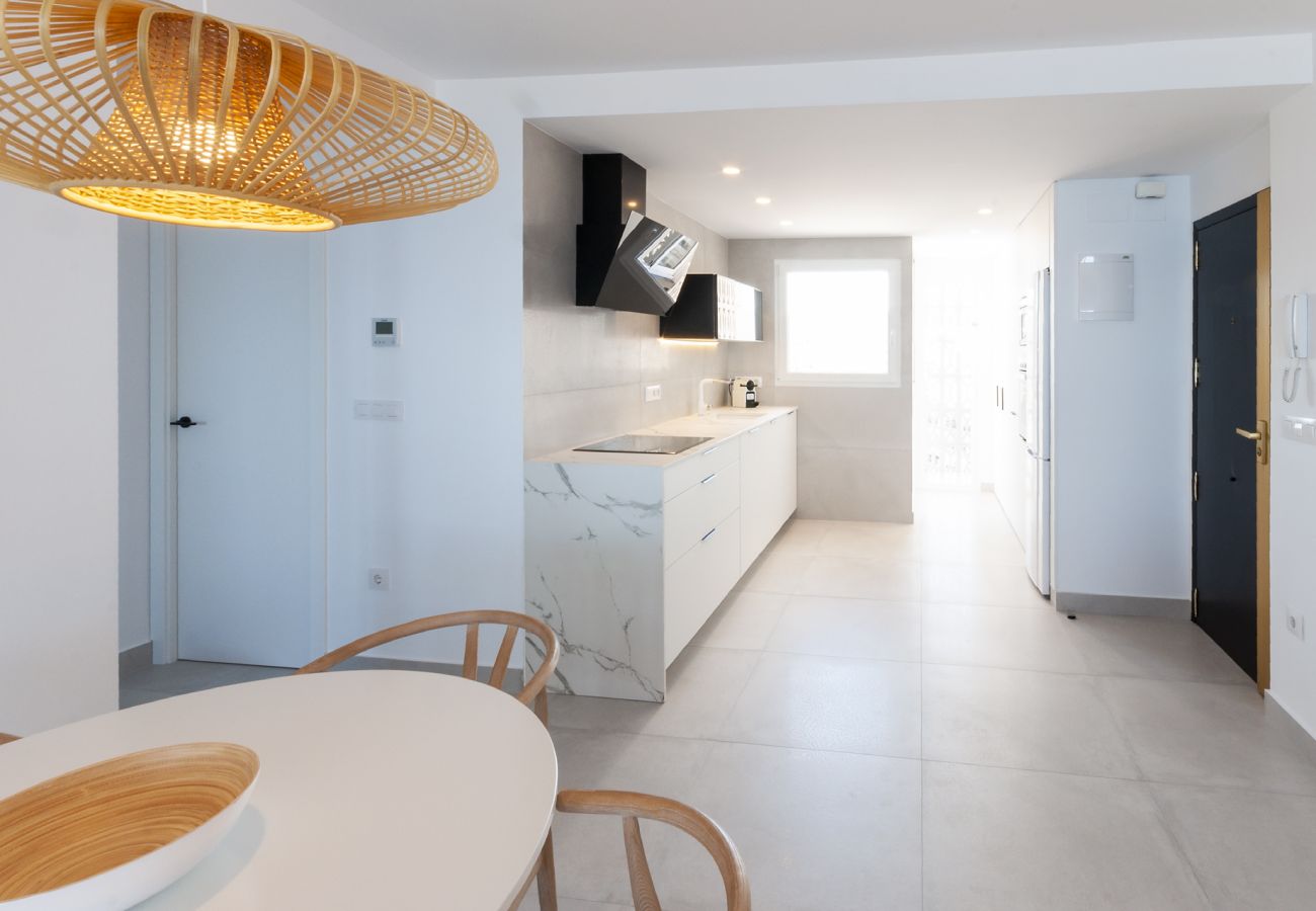 Apartamento en Playa de Gandía - Espectacular apartamento con increíbles vistas. Reformado.-ALQUILER SOLO FAMILIAS