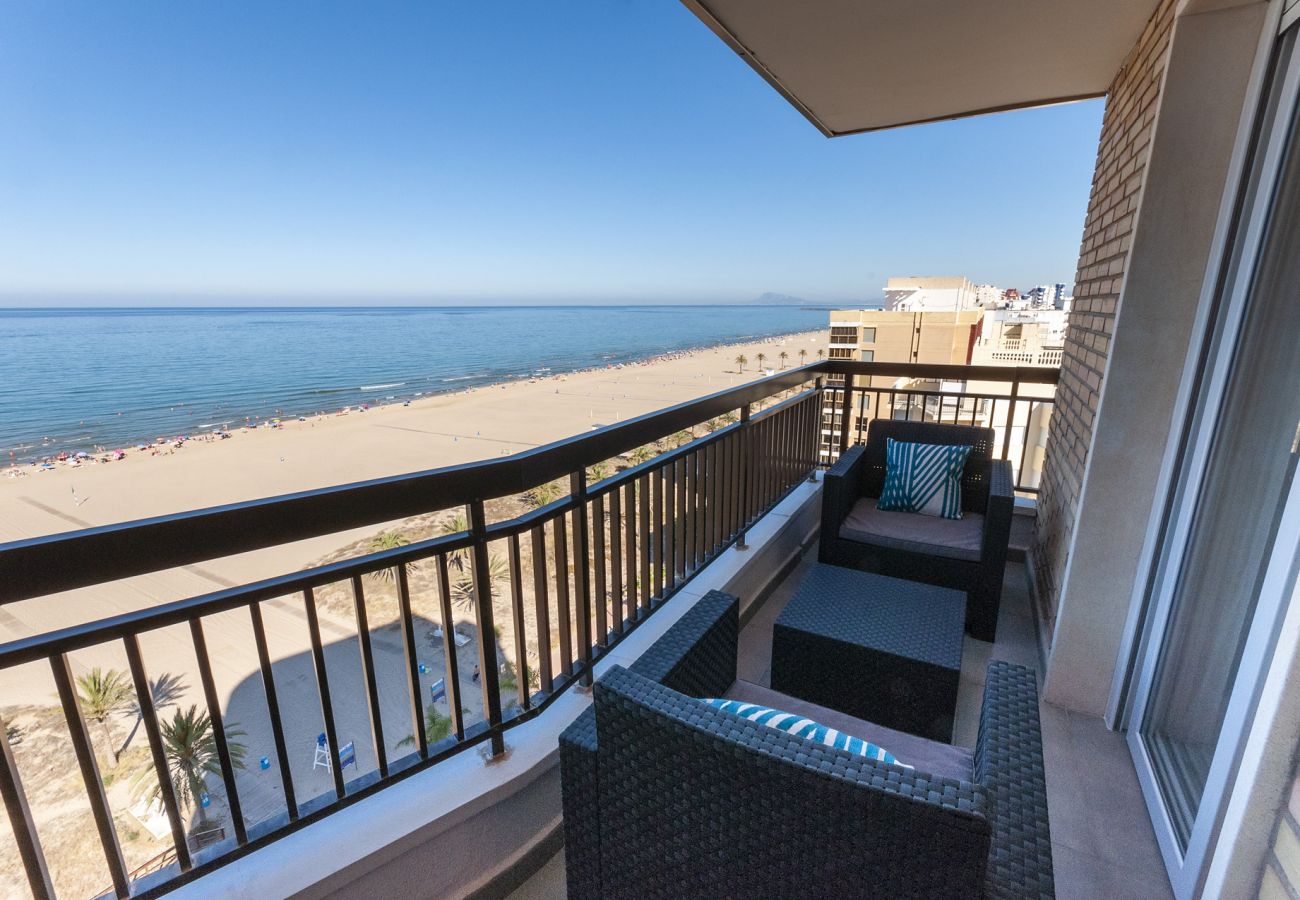 Apartamento en Playa de Gandía - Espectacular apartamento con increíbles vistas. Reformado.-ALQUILER SOLO FAMILIAS