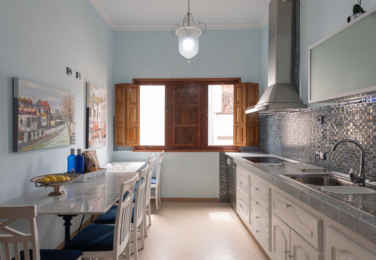 Apartamento en Arucas - HomeForGuest NUEVO Dúplex con Azotea junto a la Catedral de Arucas