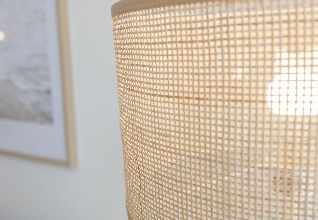 Apartamento en Playa de Gandía - Elegante Apartamento familiar de 2 dormitorios. Wifi-acaciones inolvidables frente al mar. Buen wifi para teletrabajo. -ALQUILER SOLO FAMILIAS