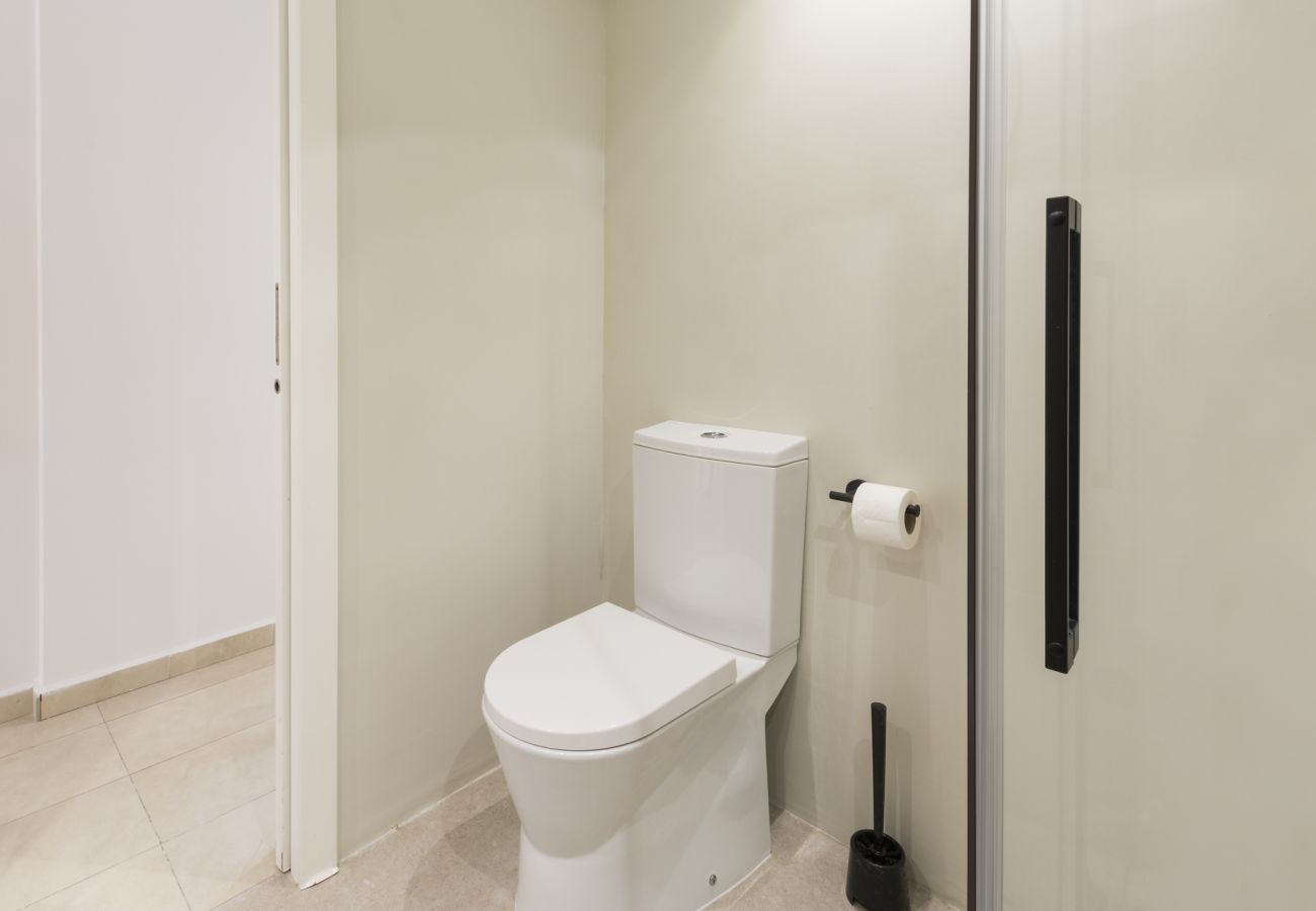 Apartamento en Playa de Gandía - Elegante Apartamento familiar de 2 dormitorios. Wifi-acaciones inolvidables frente al mar. Buen wifi para teletrabajo. -ALQUILER SOLO FAMILIAS