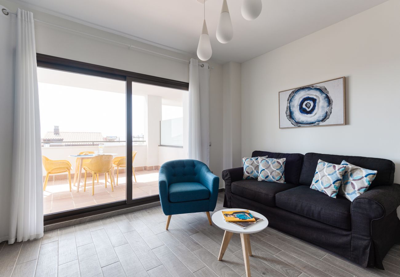 Apartamento en Caleta de Fuste - Antigua - Apartament with terrace and pool in Pueblo Majorero