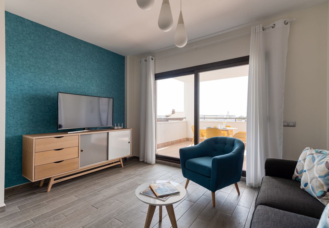 Apartamento en Caleta de Fuste - Antigua - Apartament with terrace and pool in Pueblo Majorero