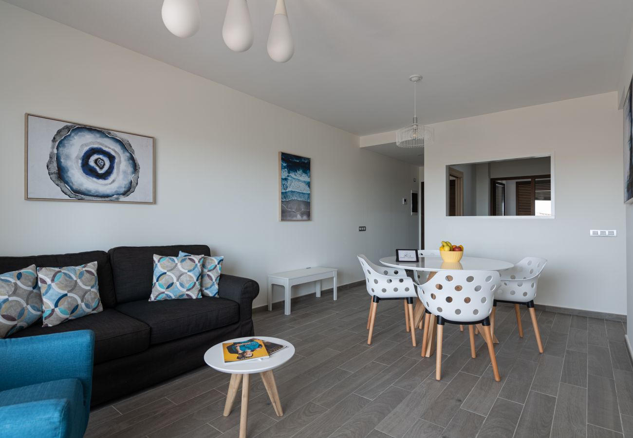 Apartamento en Caleta de Fuste - Antigua - Apartament with terrace and pool in Pueblo Majorero