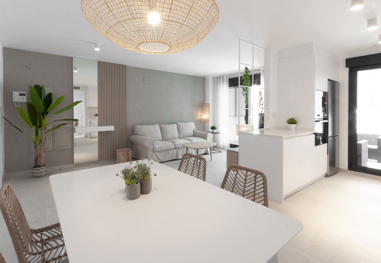 Apartamento en Playa de Gandía - Vacaciones inolvidables, estrena este nuevo apartamento. SOLO FAMILIAS