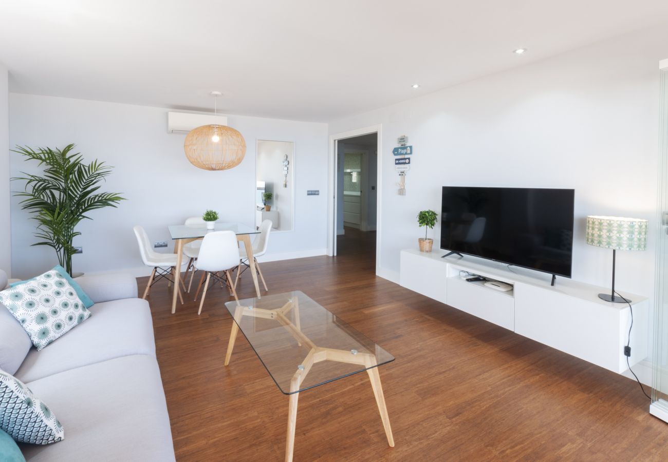 Apartamento en Playa de Gandía - Maravilloso Apartamento Frontal al Mar-ALQUILER SOLO FAMILIAS