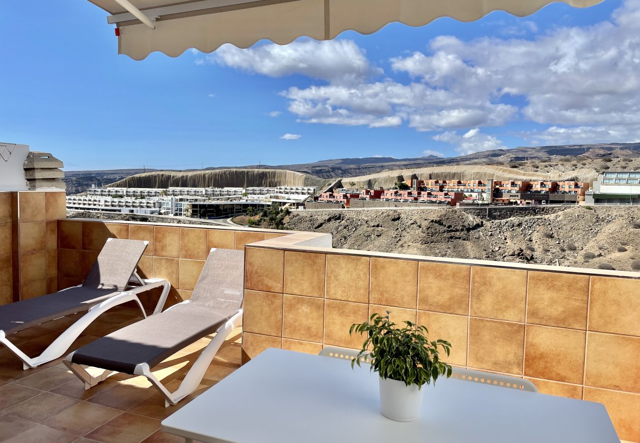 Apartamento en Mogán - Apartamento en Mogan con piscina y vistas