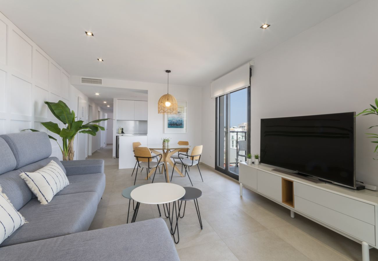 Apartamento en Playa de Gandía - Apartamento a estrenar a escasos metros del Mar-ALQUILER SOLO FAMILIAS