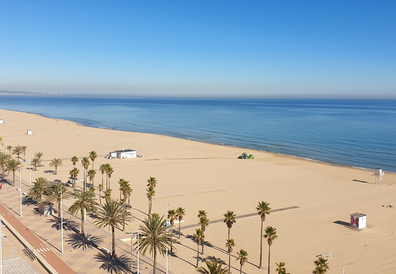 Apartamento en Playa de Gandía - Apartamento para vacaciones Premium frente al mar
