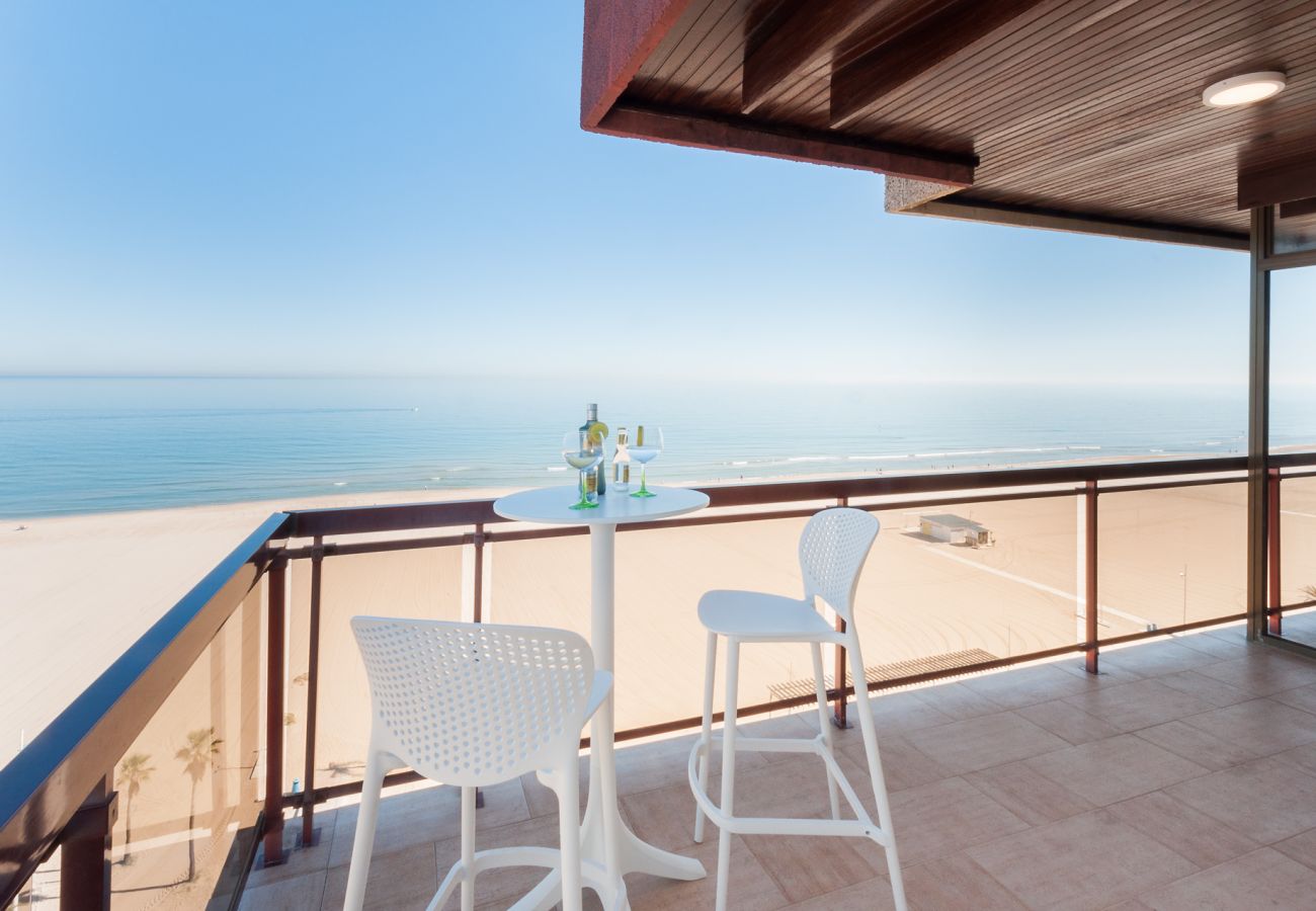 Apartamento en Playa de Gandía - Apartamento para vacaciones Premium frente al mar