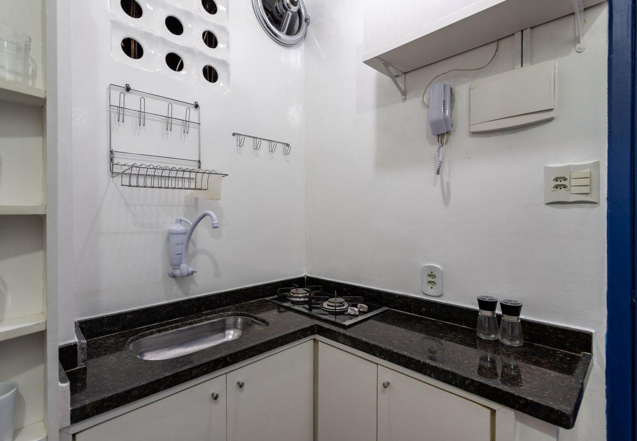 Estudio en Rio de Janeiro - Estudio en Copacabana |Ideal p/ la familia| JC509 