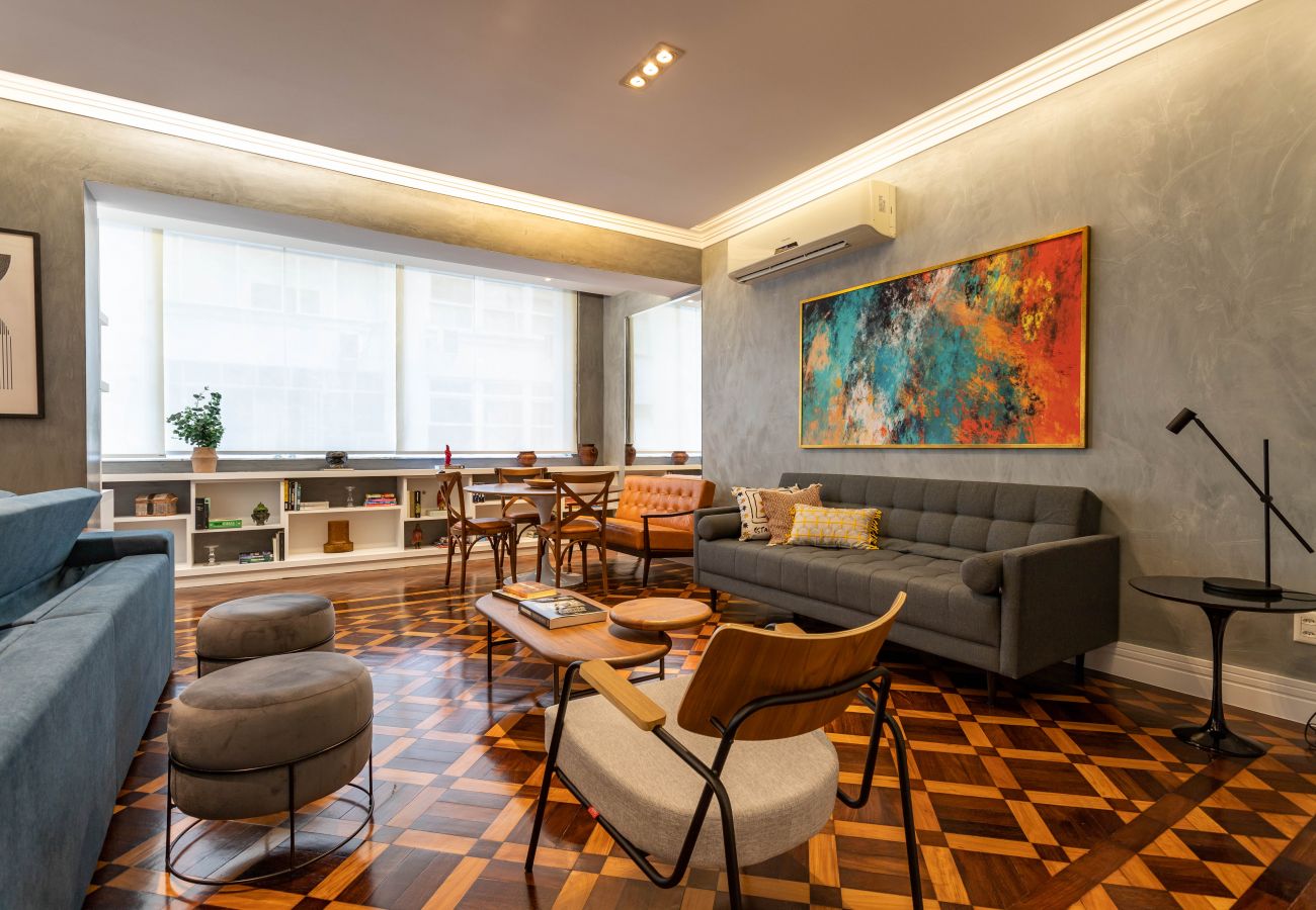 Apartamento en Rio de Janeiro - Para familias a 4 minutos de la playa de Copacabana | NSC605 Apartamento en Rio de Janeiro - Para familias a 4 minutos de la playa de Copacabana | NSC605