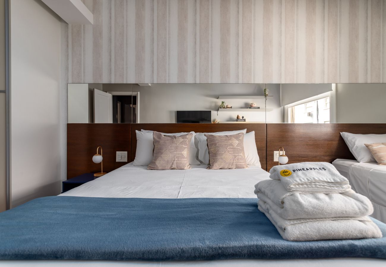 Apartamento en Rio de Janeiro - Para familias a 4 minutos de la playa de Copacabana | NSC605 Apartamento en Rio de Janeiro - Para familias a 4 minutos de la playa de Copacabana | NSC605