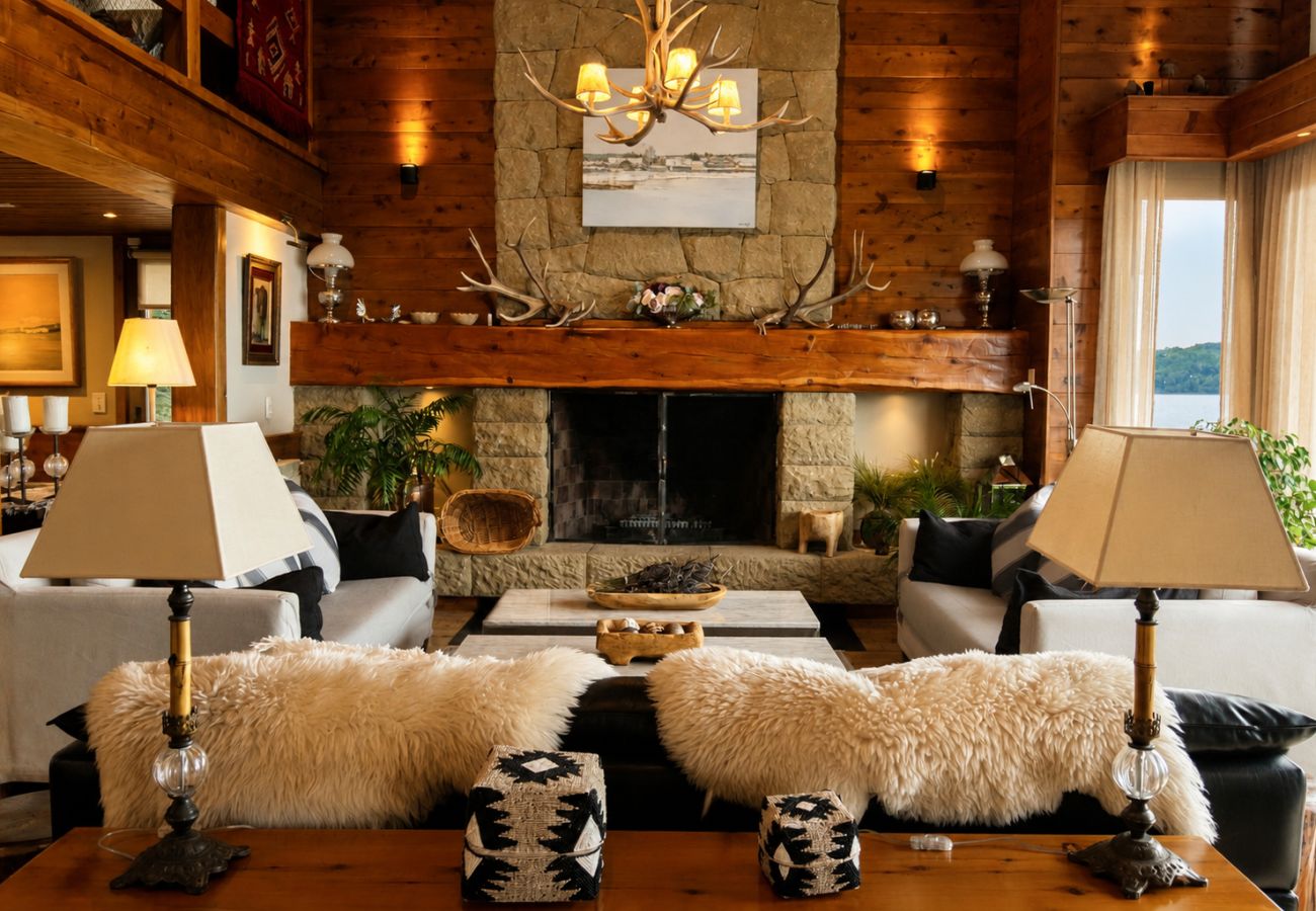 Casa en San Carlos de Bariloche - Huapi05C - Casa de lujo de montaña con Pileta y Costa de Lago